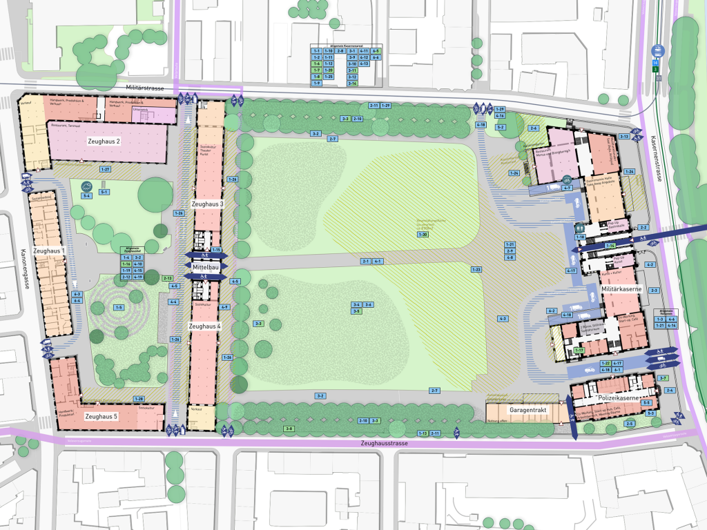 BGK Kasernenareal Zürich